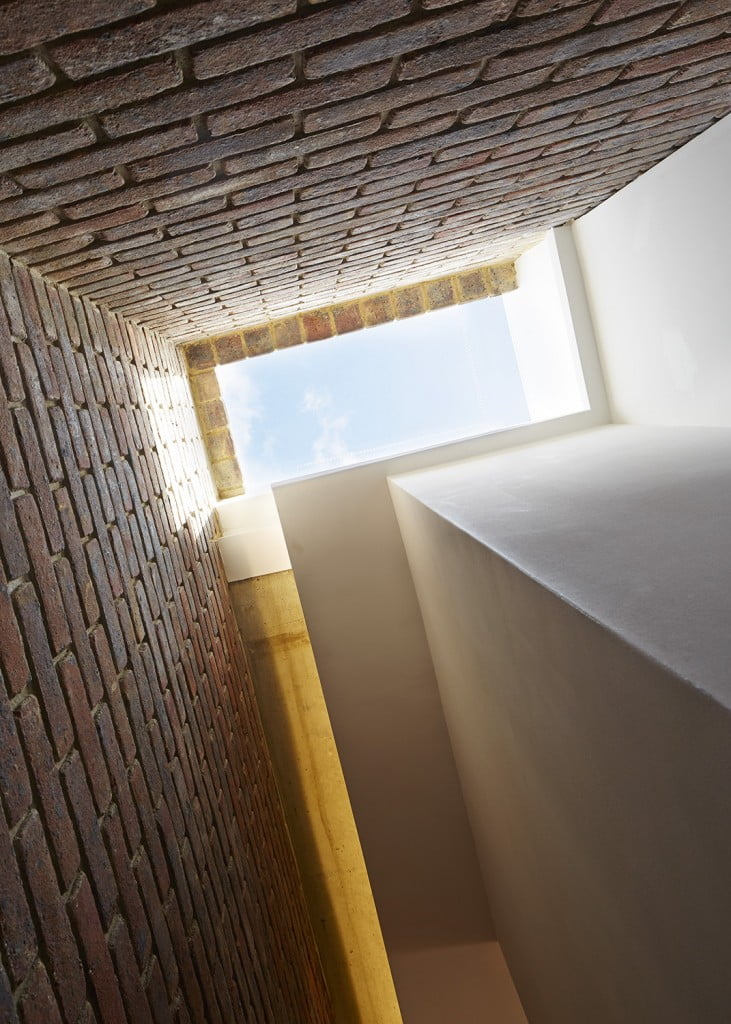 Haringey Brick House Skylight well