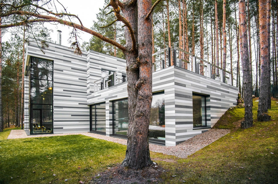 Modern Country House Plans To Break The Visual Monotony In Lithuania 2