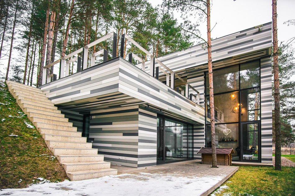 Modern Country House Plans To Break The Visual Monotony In Lithuania Modern Country House Plans To Break The Visual Monotony In Lithuania