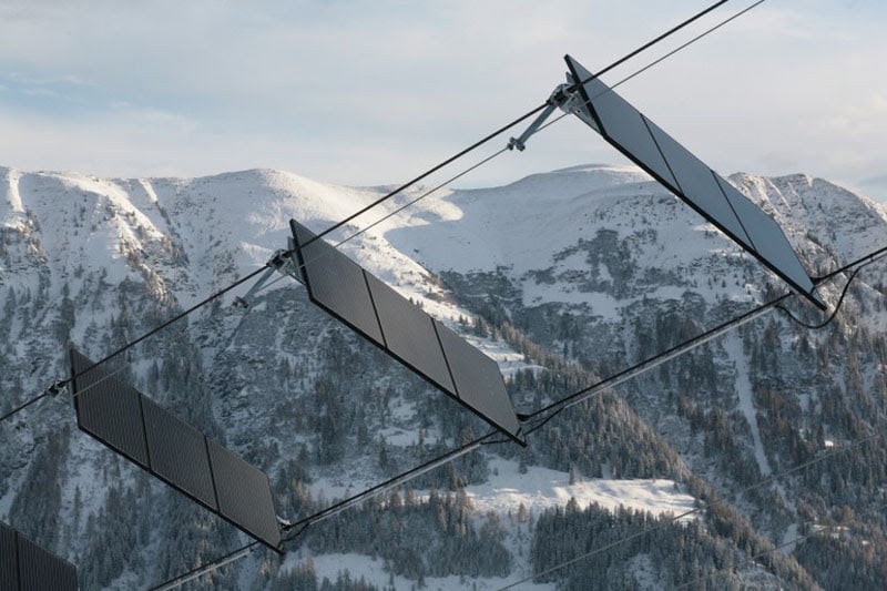 Swiss village hosts world’s first-of-its-kind solar-powered ski lift 2