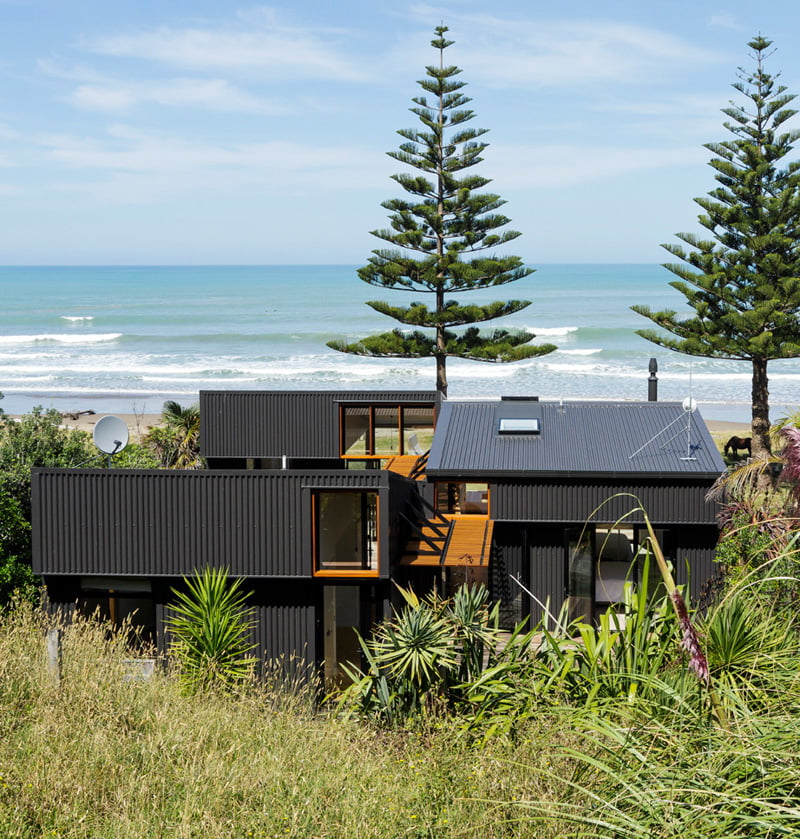 beach side family house,