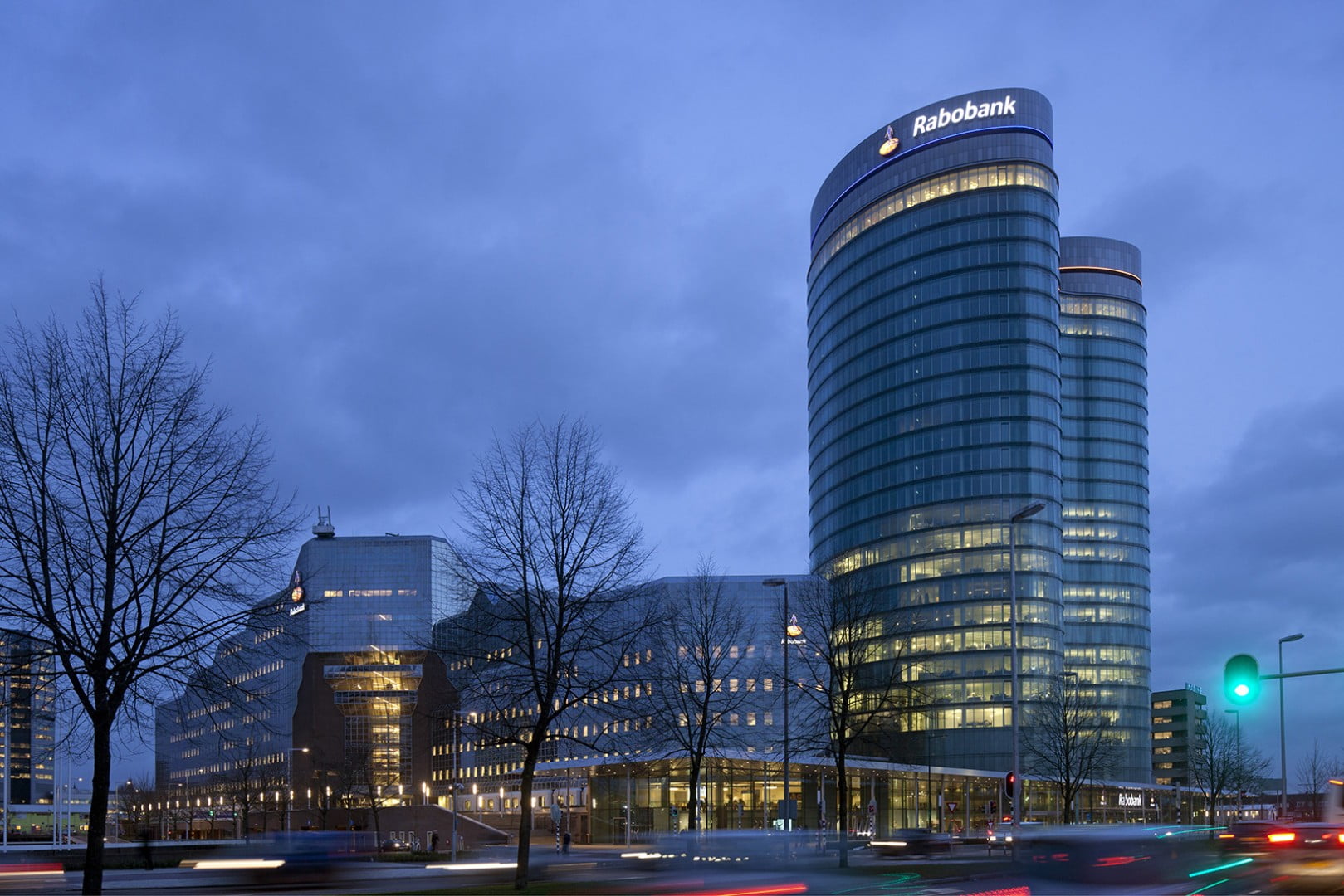 Sustainable architecture of Rabobank office campus, Utrecht Netherlands ...