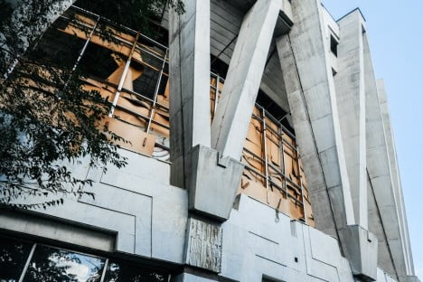 Examples Of Brutalist Architecture Abandoned Circus, Chisinau, Moldova 1