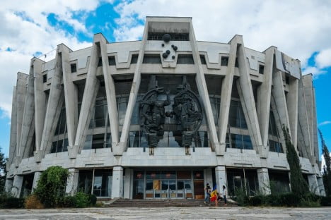 Examples Of Brutalist Architecture Abandoned Circus, Chisinau, Moldova