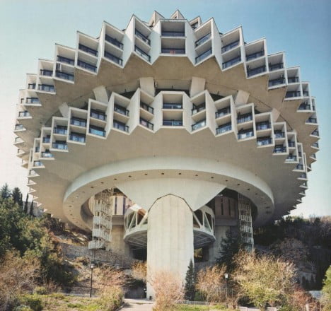 Examples Of Brutalist Architecture Druzhba Holiday Center Hal, Yalta