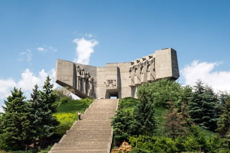 Examples Of Brutalist Architecture Monument of the Bulgarian-Soviet Friendship, Varna, Bulgaria