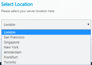 select location