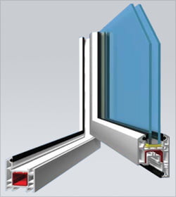 AD50 Casement Window (Inwards Opening) System