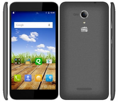 Micromax Canvas Amaze Q395,