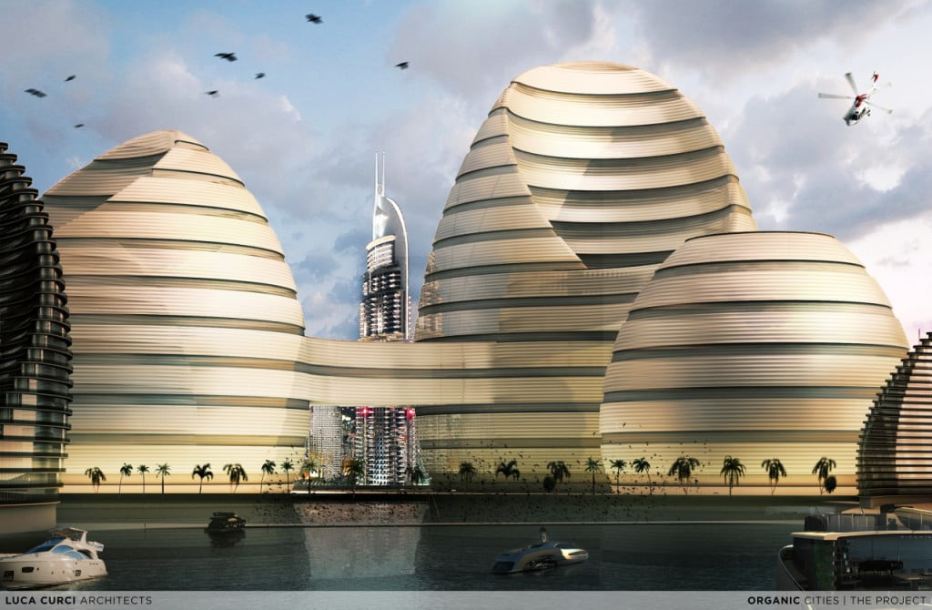 Organic Cities For Persian Gulf skyline By Luca Curci Architects Studio (10)