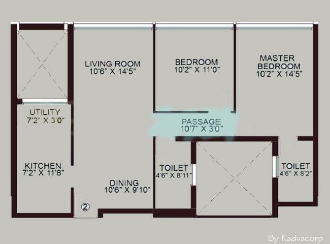 2 bedroom apartments,