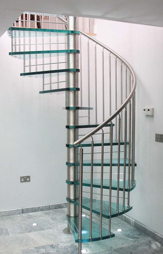 Glass-steel-Spiral-Staircase-Design