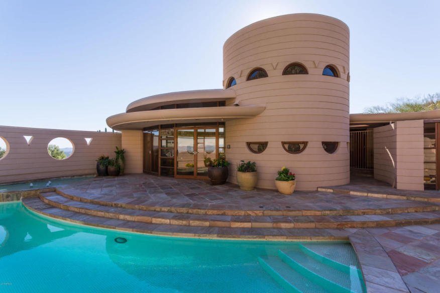 house design by architect frank lloyd wright,