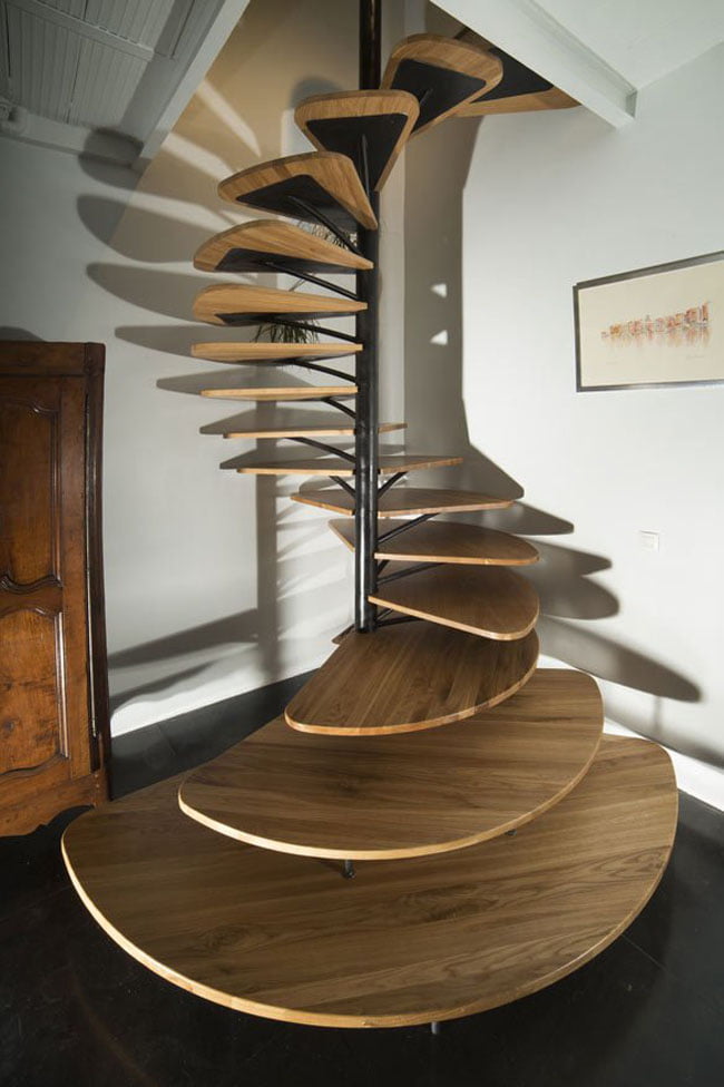 Spiral staircase,