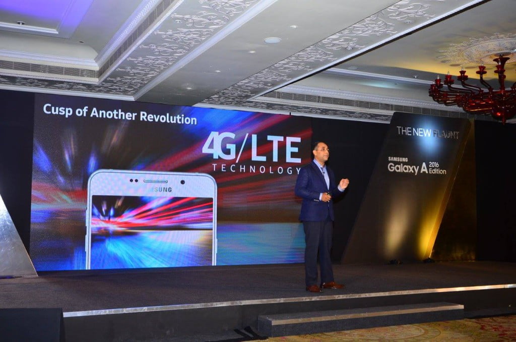 The New Flaunt Samsung Galaxy A 2016 Edition Launch in India