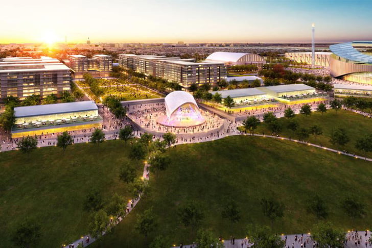 Washington DC Olympic 2024 Master Plan by Gensler 3