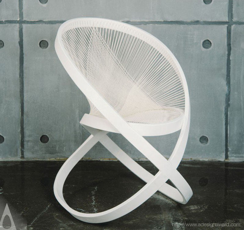 Torsion Rocking Chair by Natalie Musorina