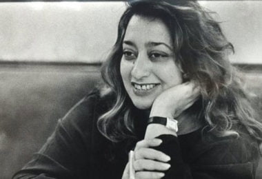 rare photos of zaha hadid,