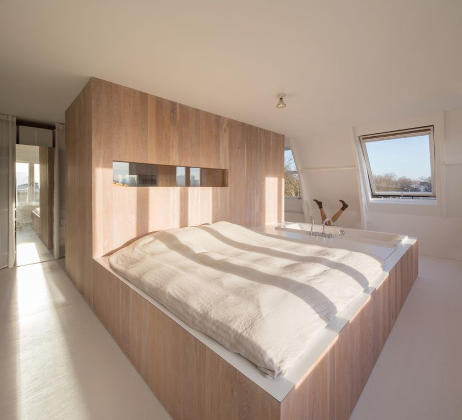 minimalistic interior of modern penthouse pic