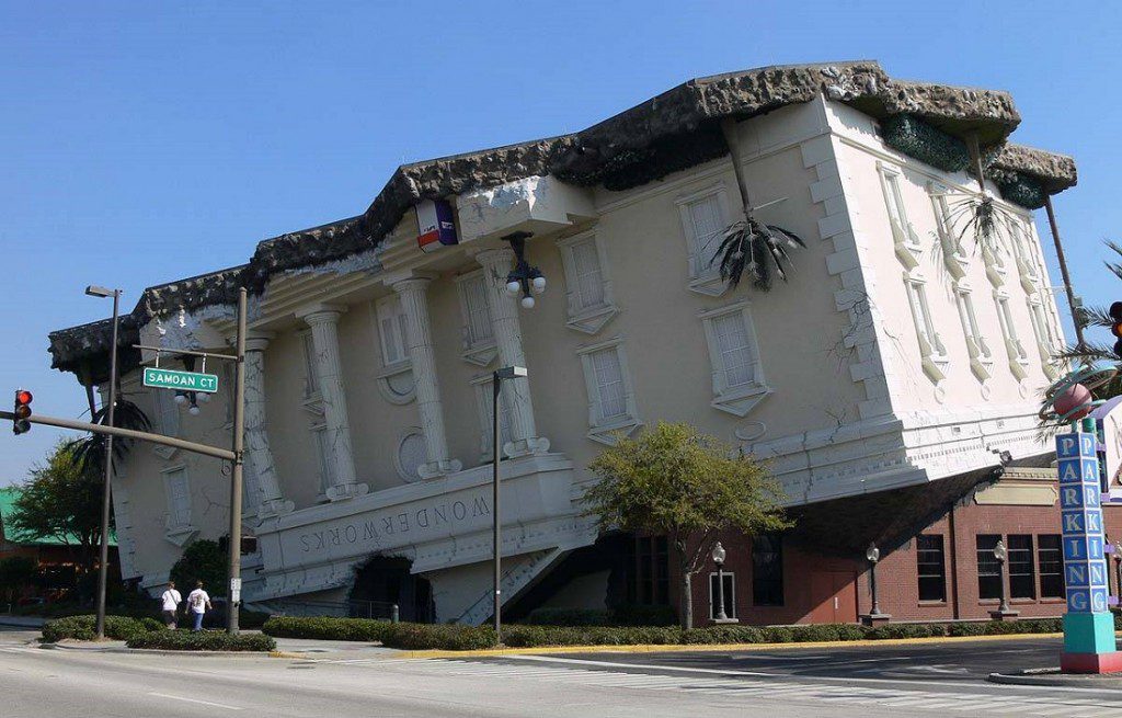 Upside down house