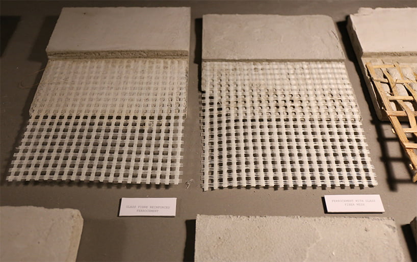 ferrocement samples for low cost housing