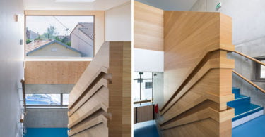 wood handrail design,