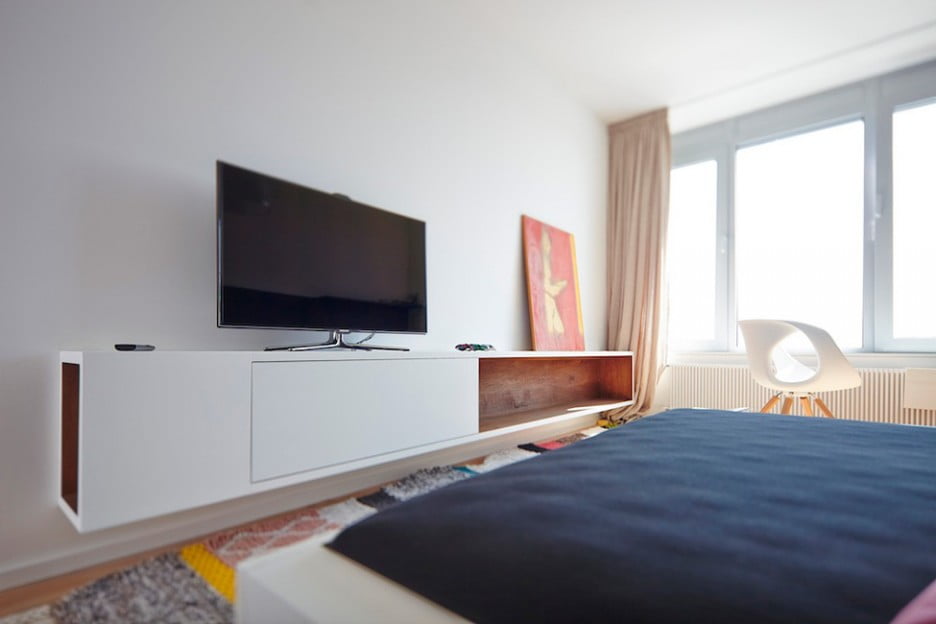 contemporary bedroom tv unit design ideas