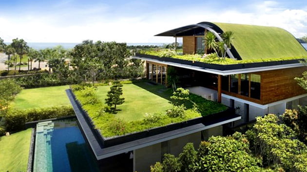 make environmentally friendly house design,