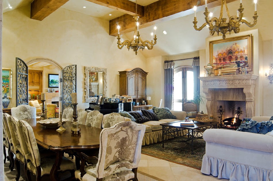 tuscan interior design examples and ideas