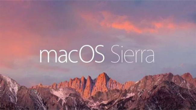 MacOS Sierra,