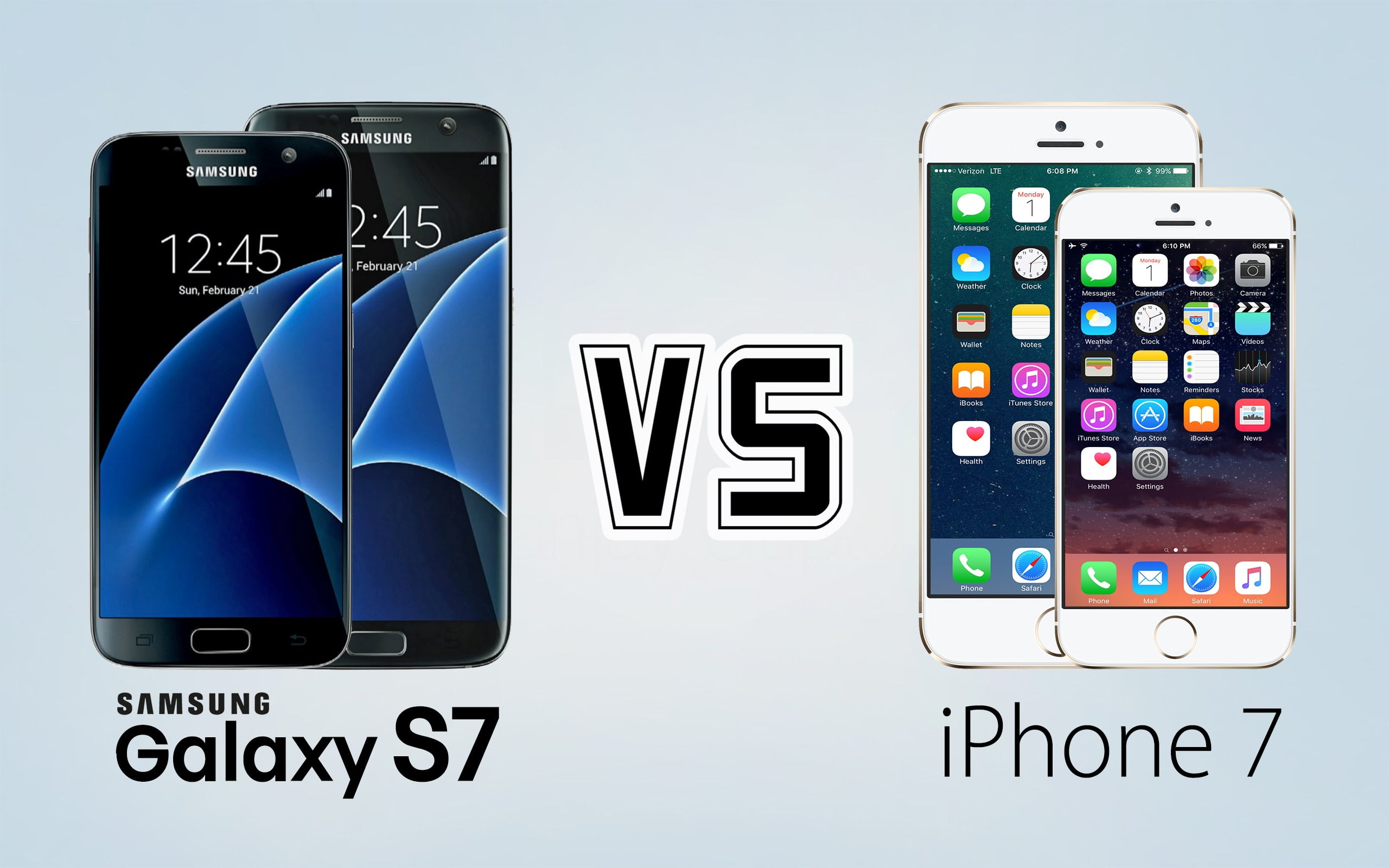 iPhone 7 vs,