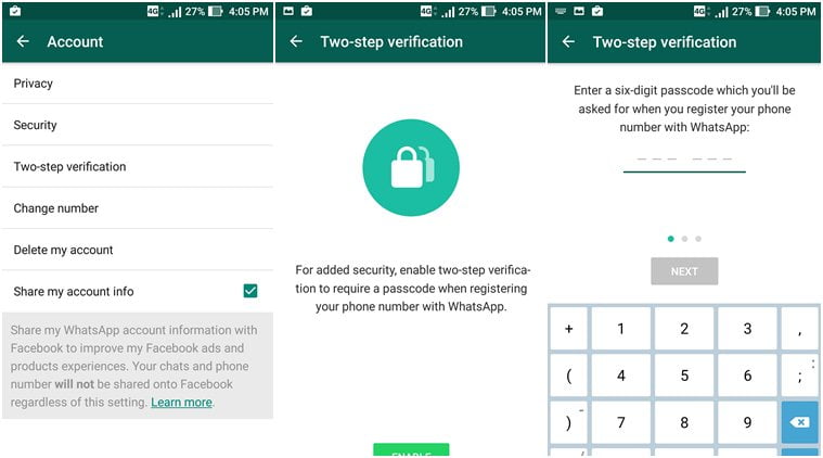 verify whatsapp beta on android,