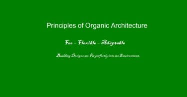 principles of organic architecture,