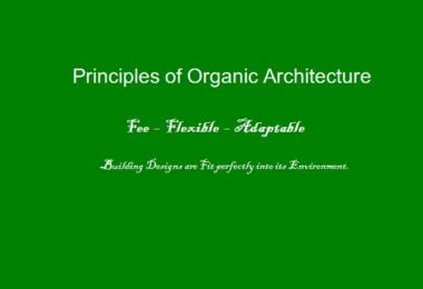 principles of organic architecture,