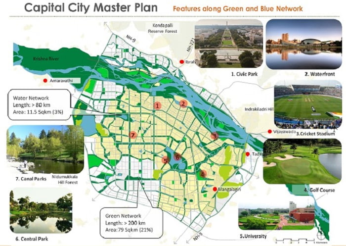 amaravati andhra pradesh capital map,