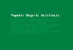 organic architects,