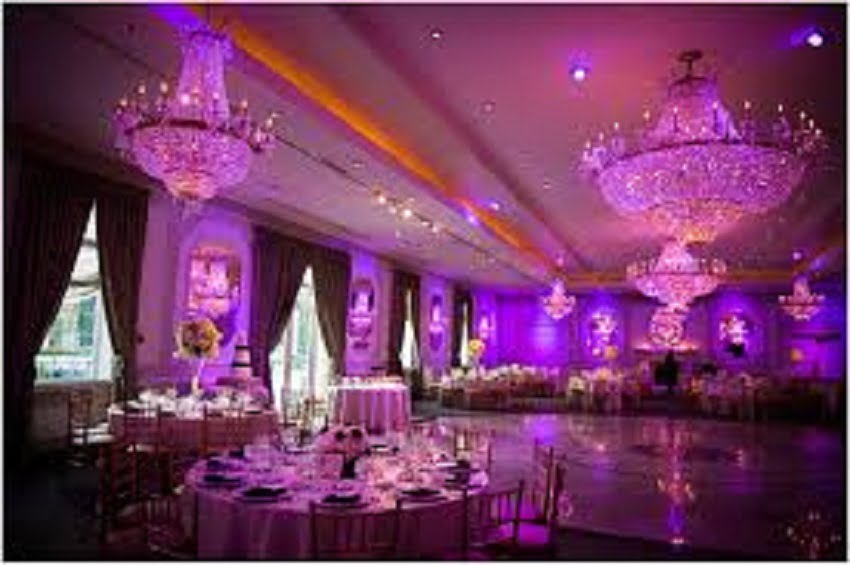 Indoor wedding reception decoration ideas,