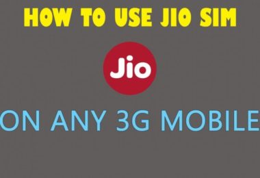 jio sim in 3g phone,