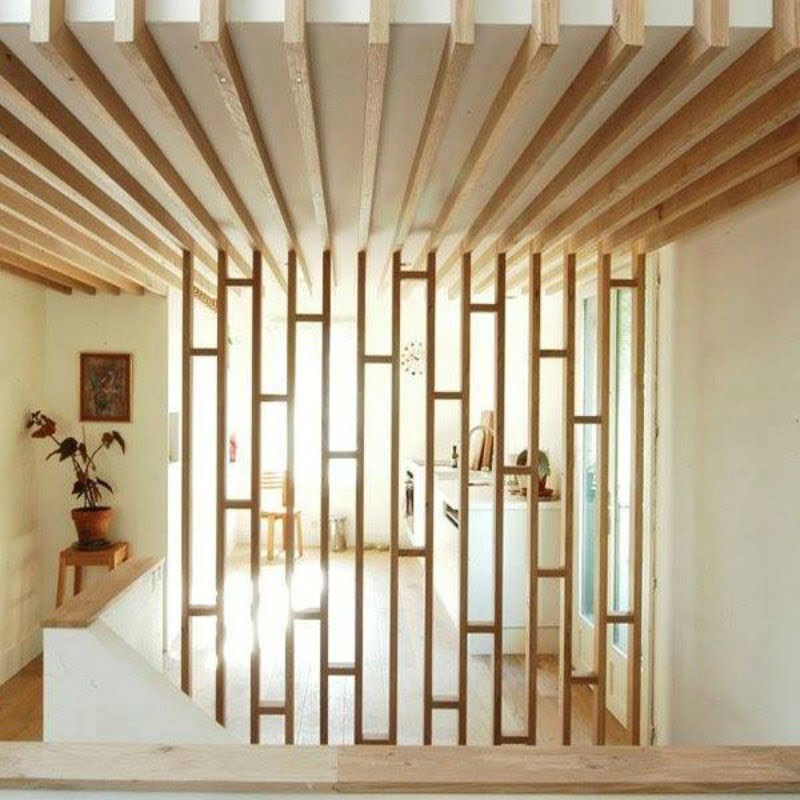 decorative wooden partition design,