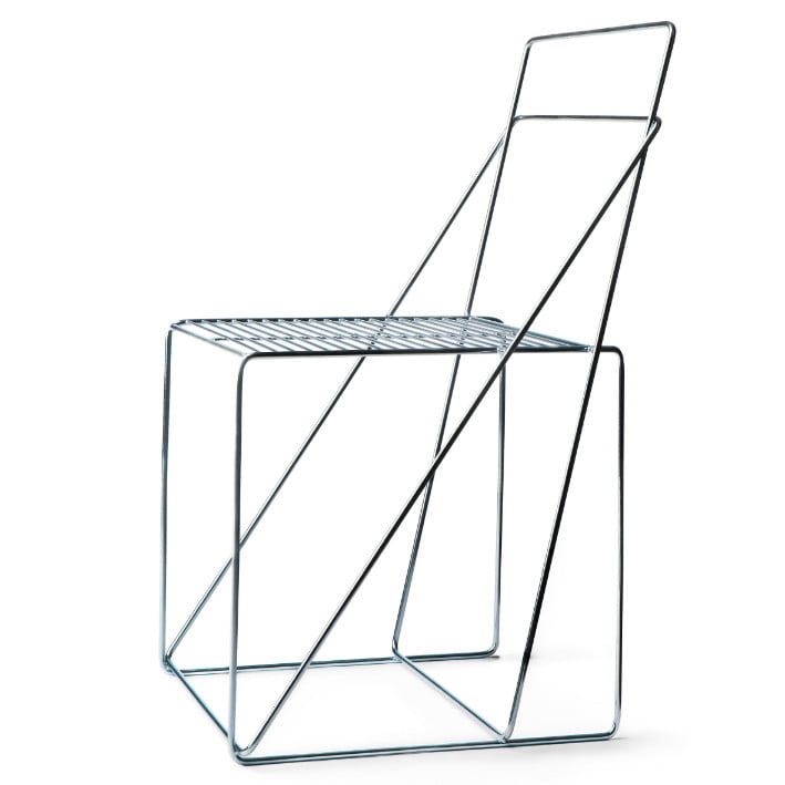 steel easy chair,