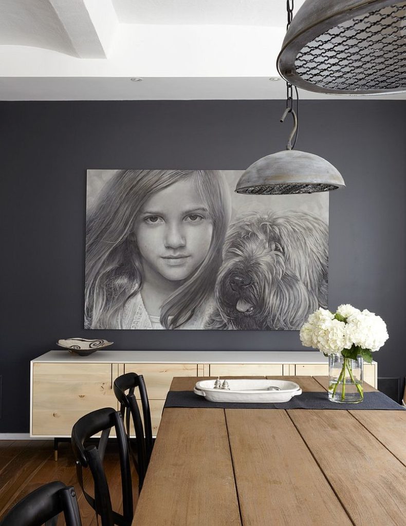 grey contemporary living room,
