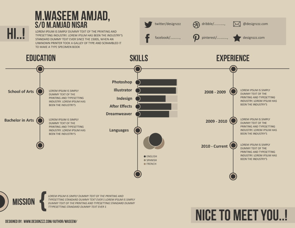 100+ unique examples of architecture resume design template formats