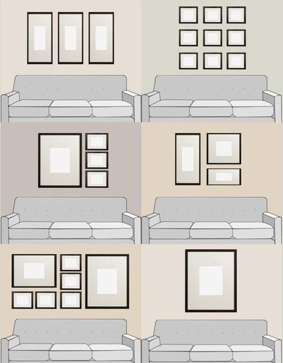Did You Know How To Hang Wall Art On Right Way Height For Gallery 