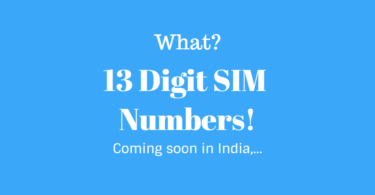 13 digit m2m, 13 digit mobile numbers, 13 digit sim numbers,