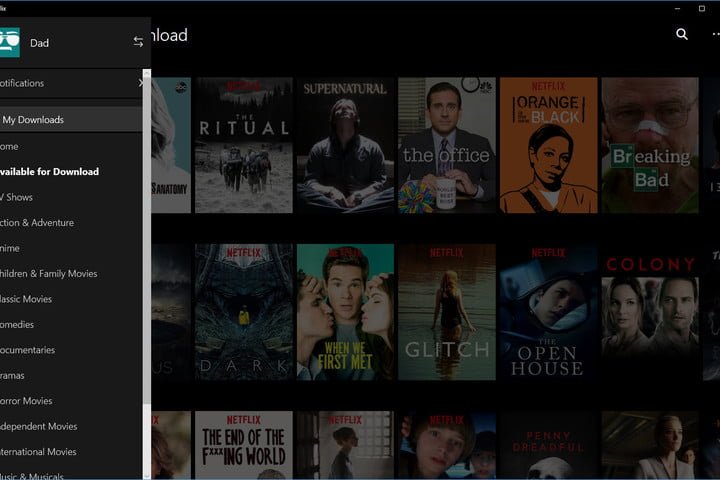 download movies from netflix to laptop