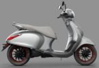 Bajaj Chetak electric scooter look,