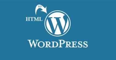 Convert HTML Website to WordPress,