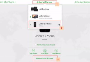 Remove Devices From iCloud Account