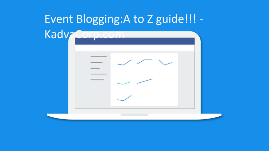 Event Blogging A to Z guide