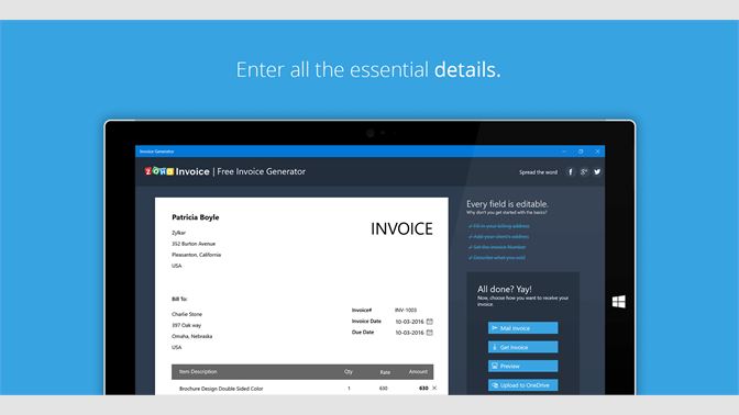 Best Free Invoice Generator